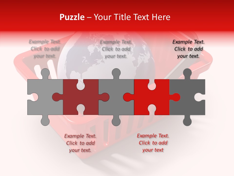 Globe E Commerce Concepts PowerPoint Template