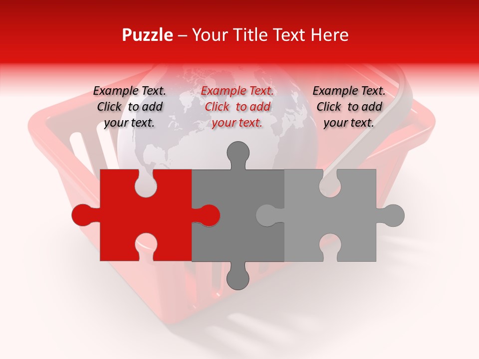 Globe E Commerce Concepts PowerPoint Template