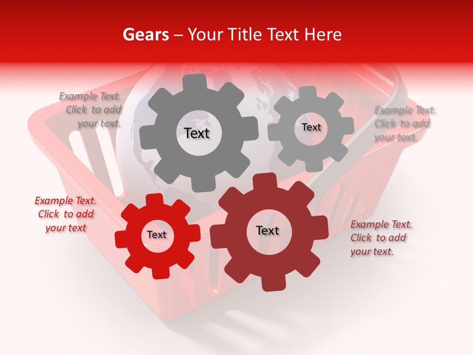 Globe E Commerce Concepts PowerPoint Template