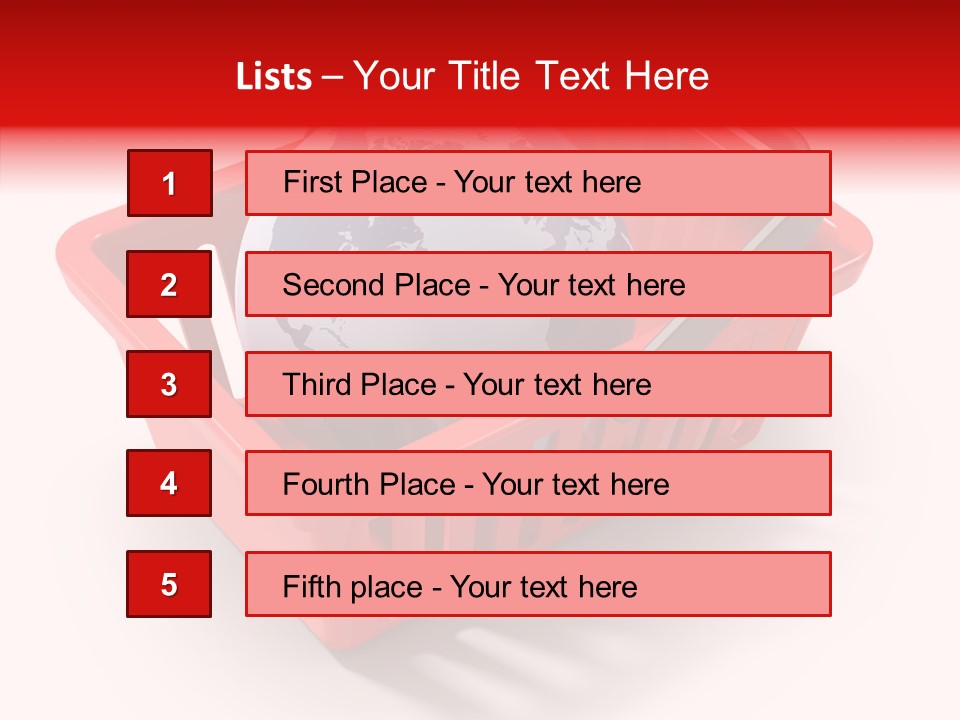 Globe E Commerce Concepts PowerPoint Template