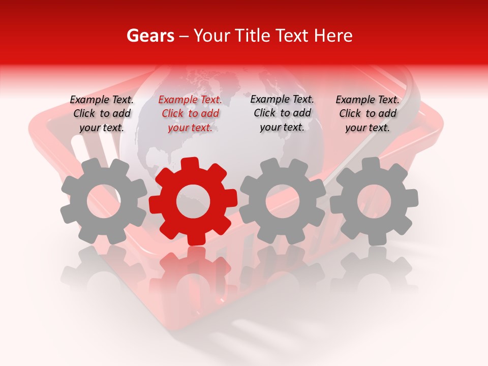 Globe E Commerce Concepts PowerPoint Template