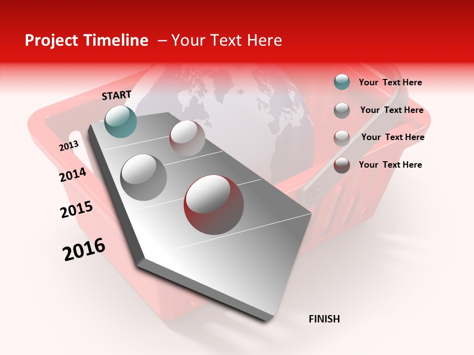 Globe E Commerce Concepts PowerPoint Template