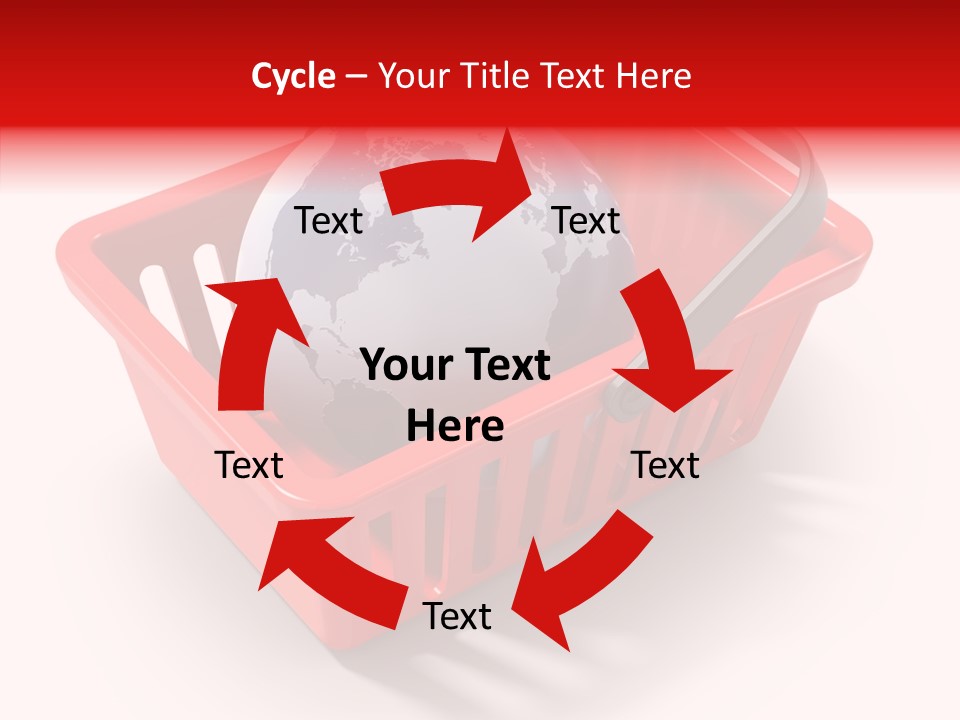 Globe E Commerce Concepts PowerPoint Template