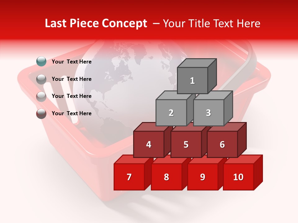 Globe E Commerce Concepts PowerPoint Template