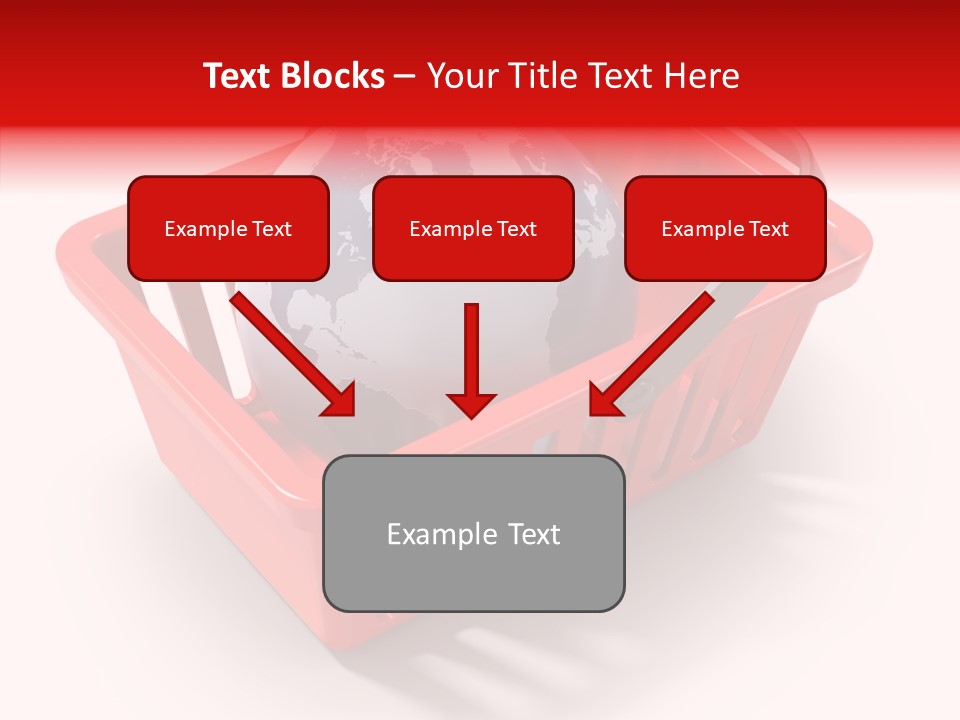 Globe E Commerce Concepts PowerPoint Template