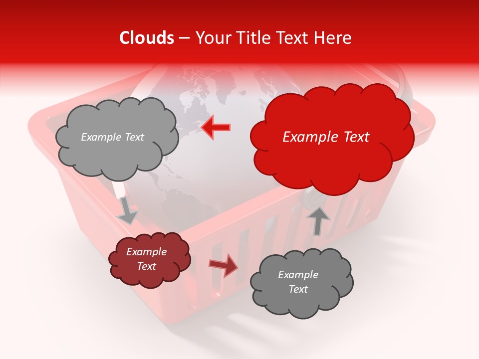 Globe E Commerce Concepts PowerPoint Template