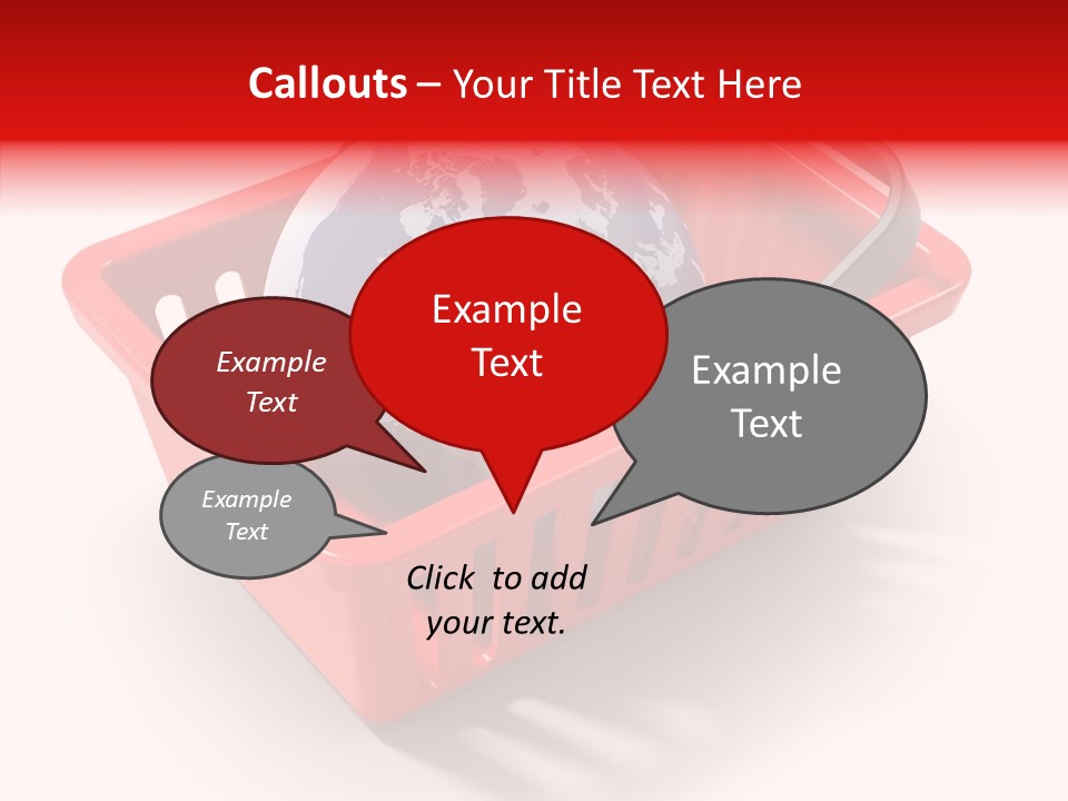 Globe E Commerce Concepts PowerPoint Template