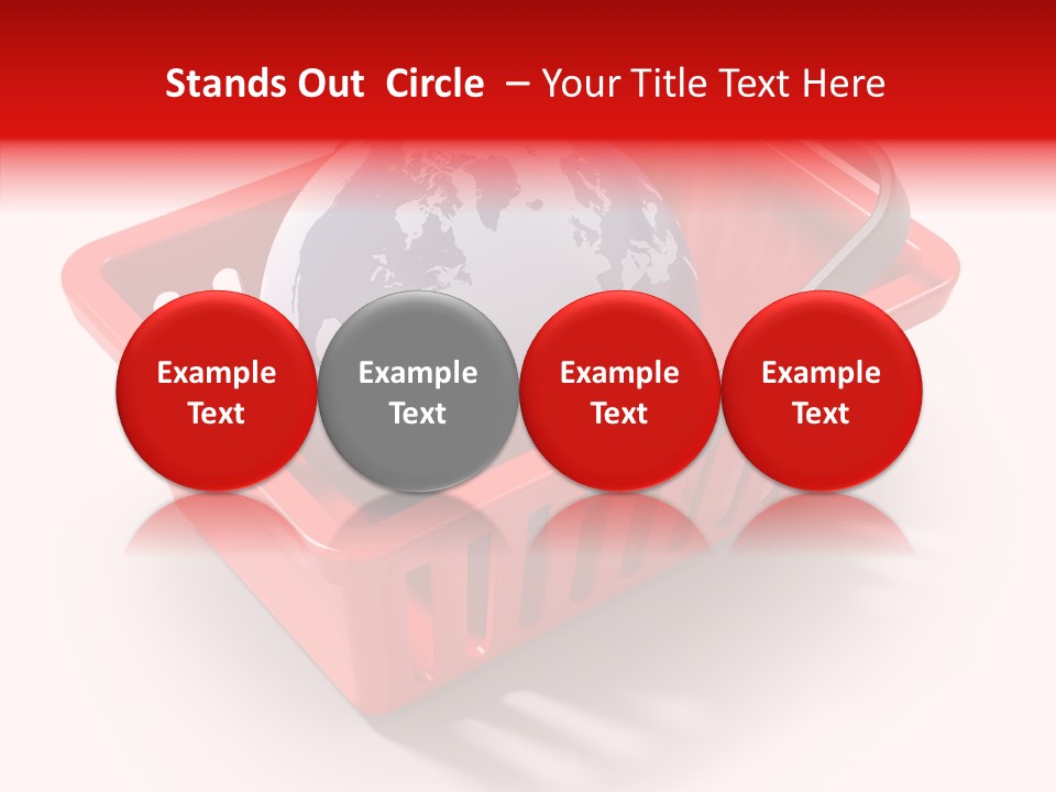 Globe E Commerce Concepts PowerPoint Template