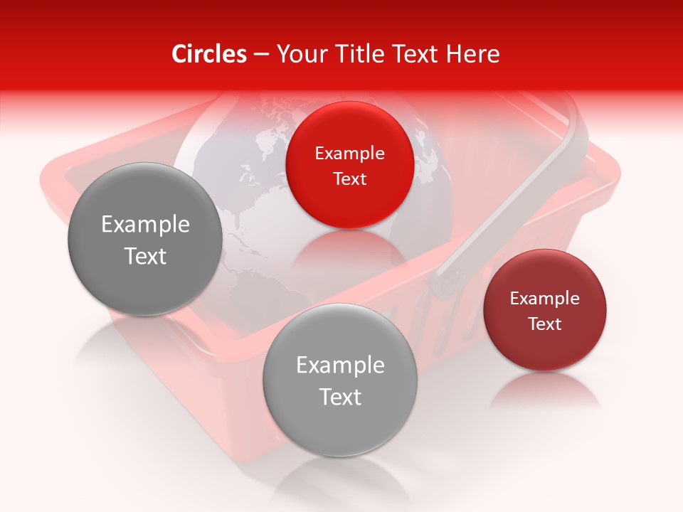 Globe E Commerce Concepts PowerPoint Template