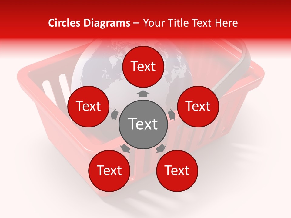 Globe E Commerce Concepts PowerPoint Template