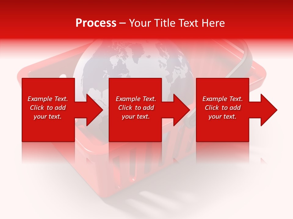 Globe E Commerce Concepts PowerPoint Template