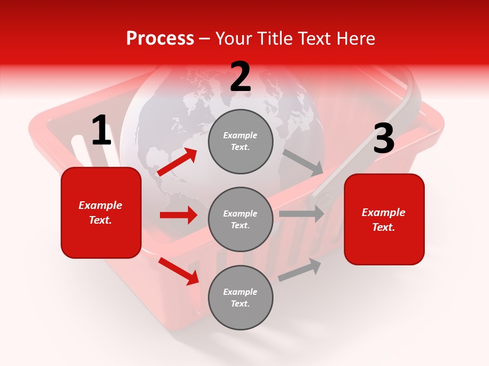Globe E Commerce Concepts PowerPoint Template