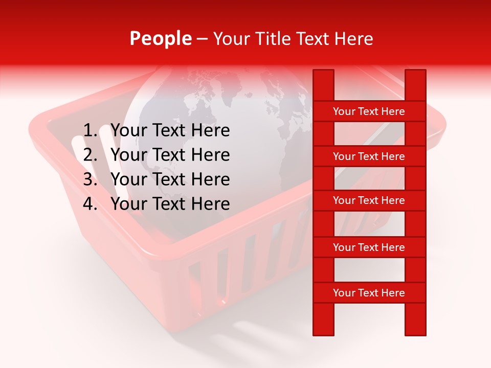 Globe E Commerce Concepts PowerPoint Template