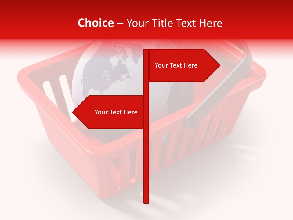 Globe E Commerce Concepts PowerPoint Template