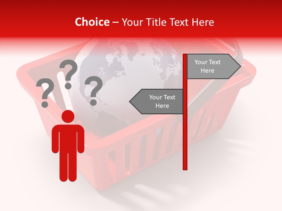 Globe E Commerce Concepts PowerPoint Template