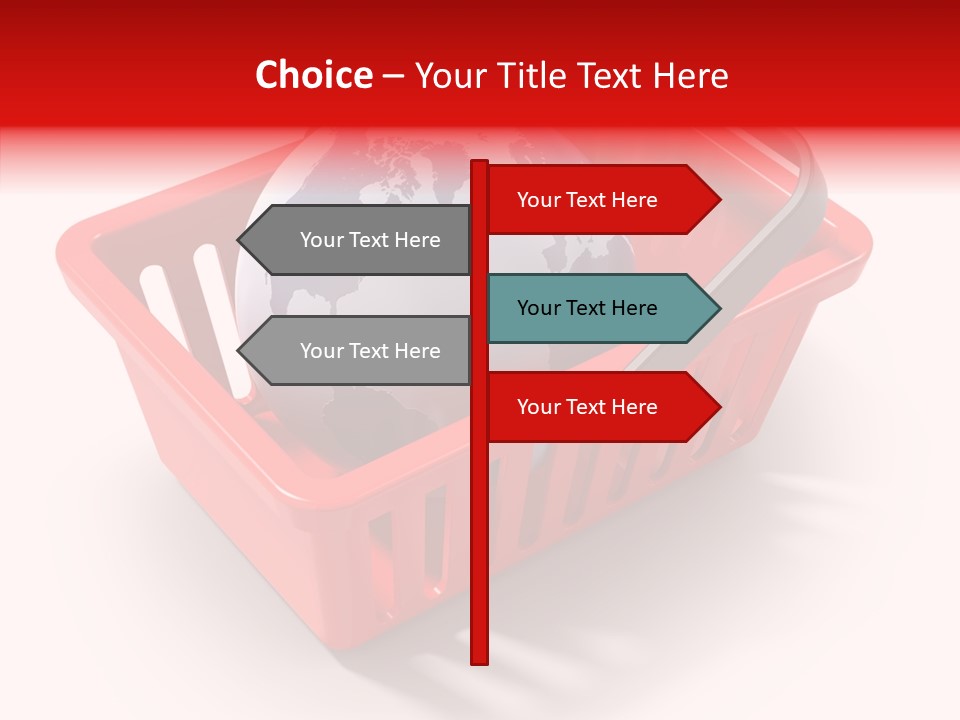 Globe E Commerce Concepts PowerPoint Template