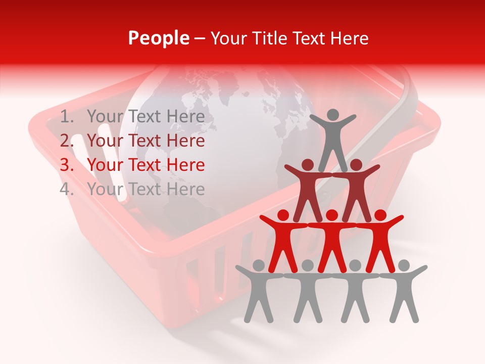 Globe E Commerce Concepts PowerPoint Template