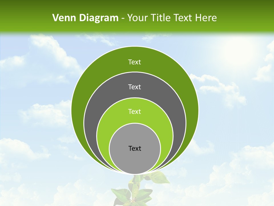 Leaf Currency Wealth PowerPoint Template