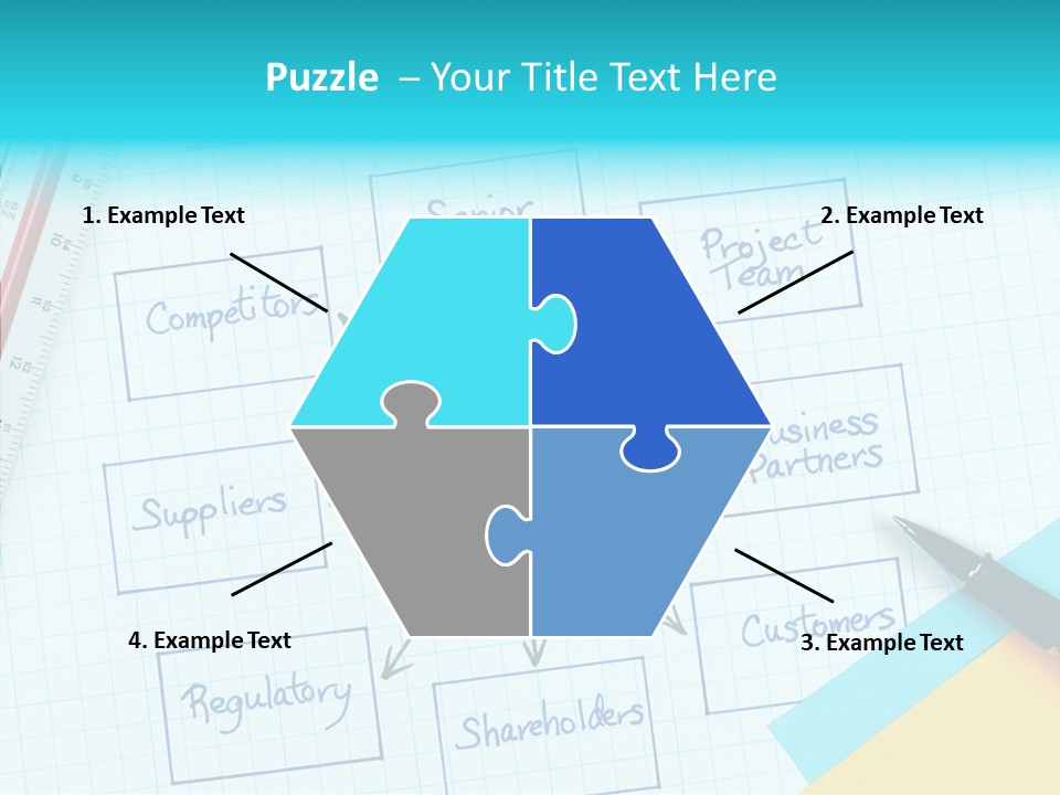 Business Financial Post PowerPoint Template