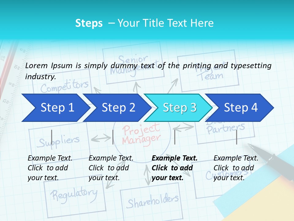 Business Financial Post PowerPoint Template
