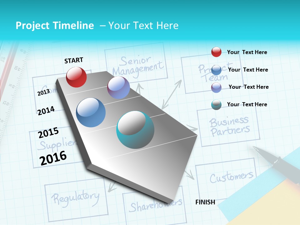 Business Financial Post PowerPoint Template