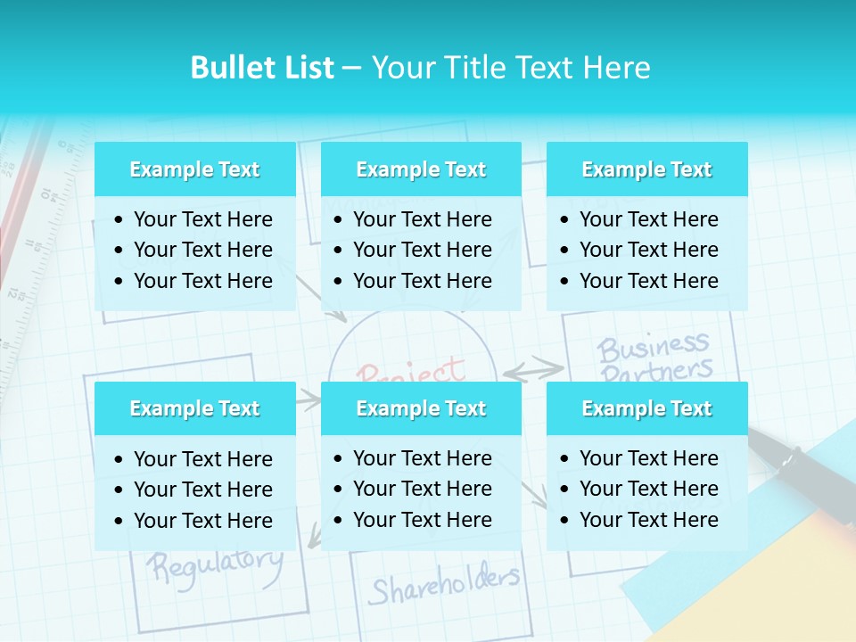 Business Financial Post PowerPoint Template