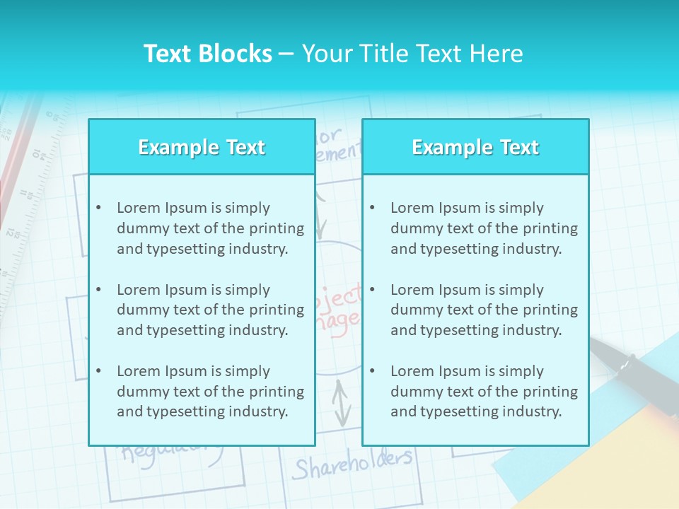 Business Financial Post PowerPoint Template