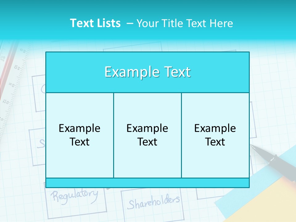 Business Financial Post PowerPoint Template