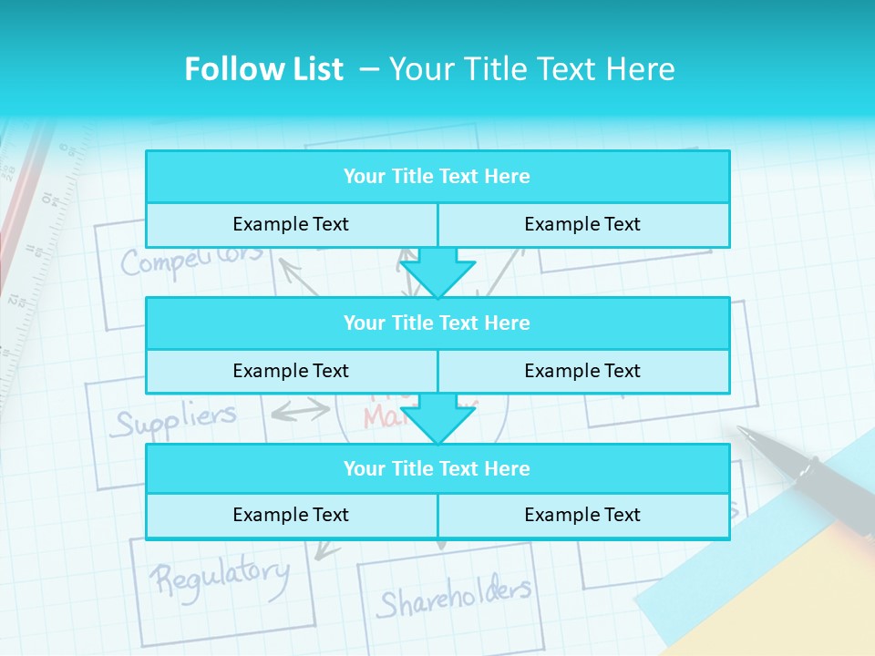 Business Financial Post PowerPoint Template