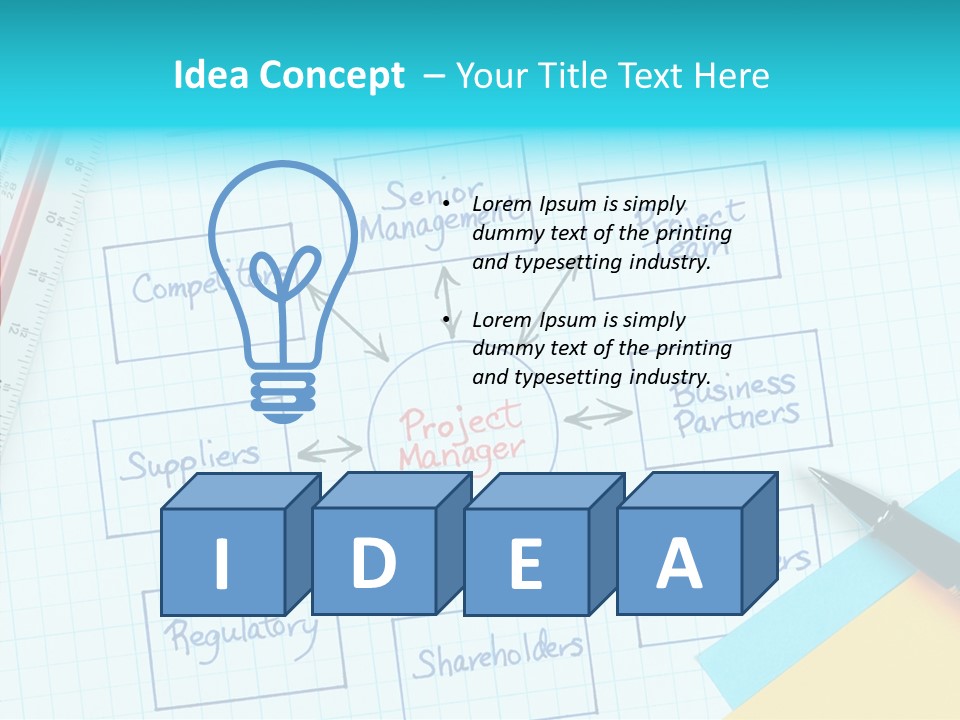 Business Financial Post PowerPoint Template