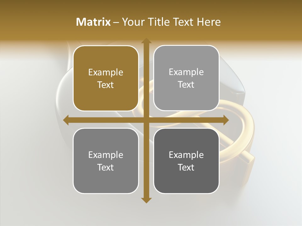 Illustration Investment Coin PowerPoint Template