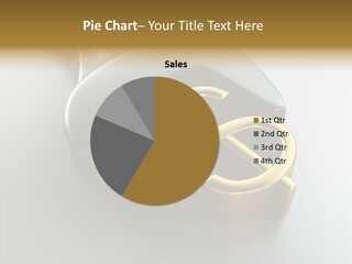 Illustration Investment Coin PowerPoint Template