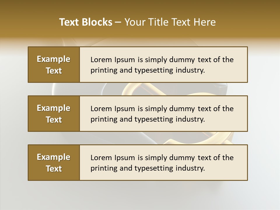 Illustration Investment Coin PowerPoint Template