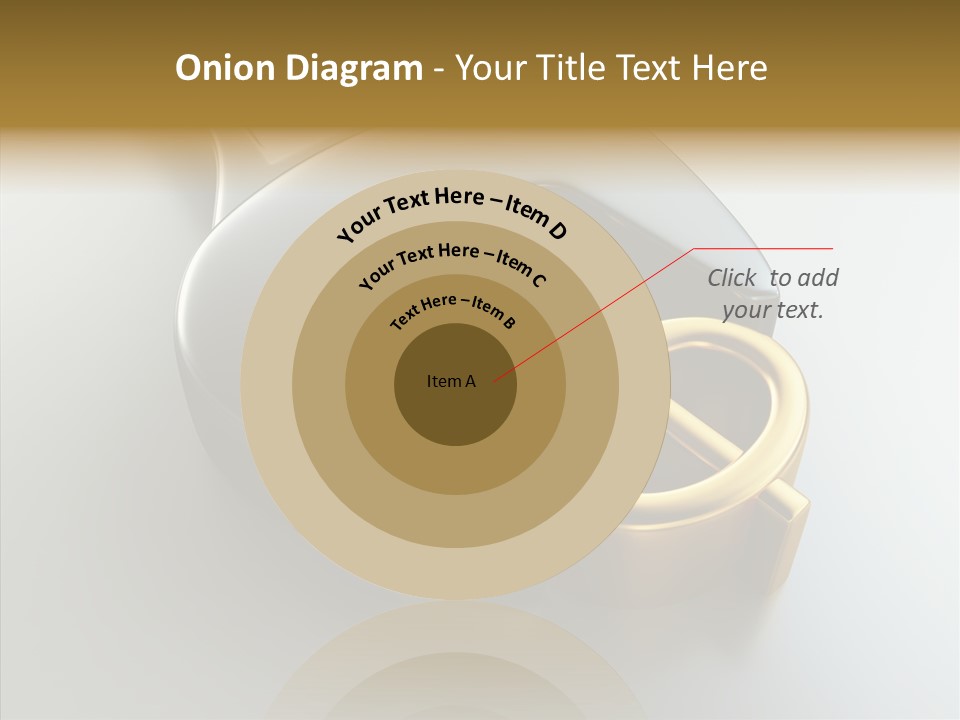 Illustration Investment Coin PowerPoint Template