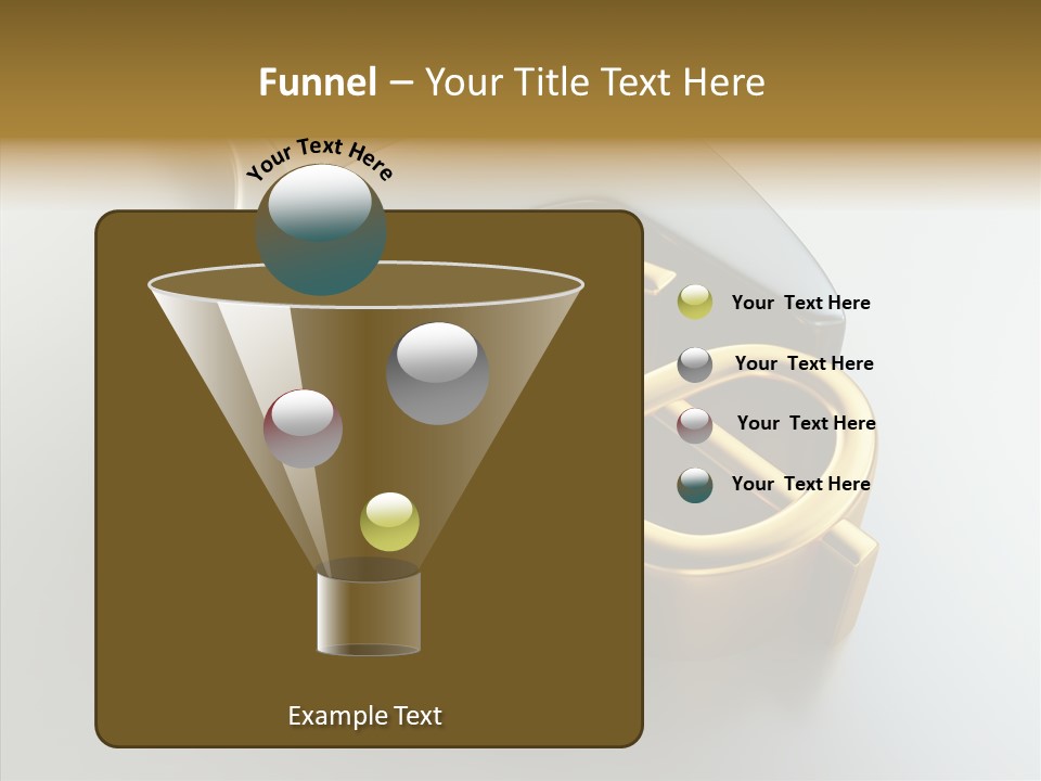 Illustration Investment Coin PowerPoint Template