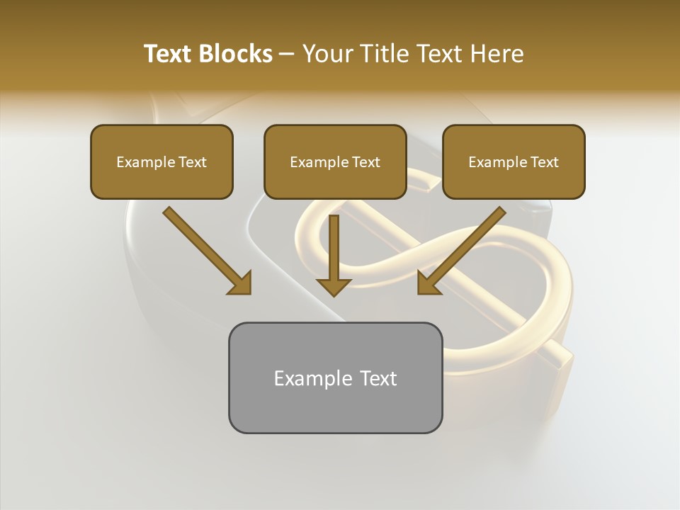 Illustration Investment Coin PowerPoint Template