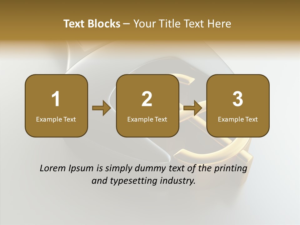 Illustration Investment Coin PowerPoint Template