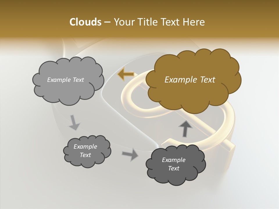Illustration Investment Coin PowerPoint Template