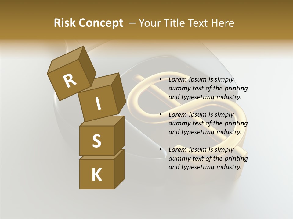 Illustration Investment Coin PowerPoint Template