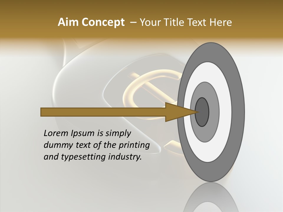 Illustration Investment Coin PowerPoint Template