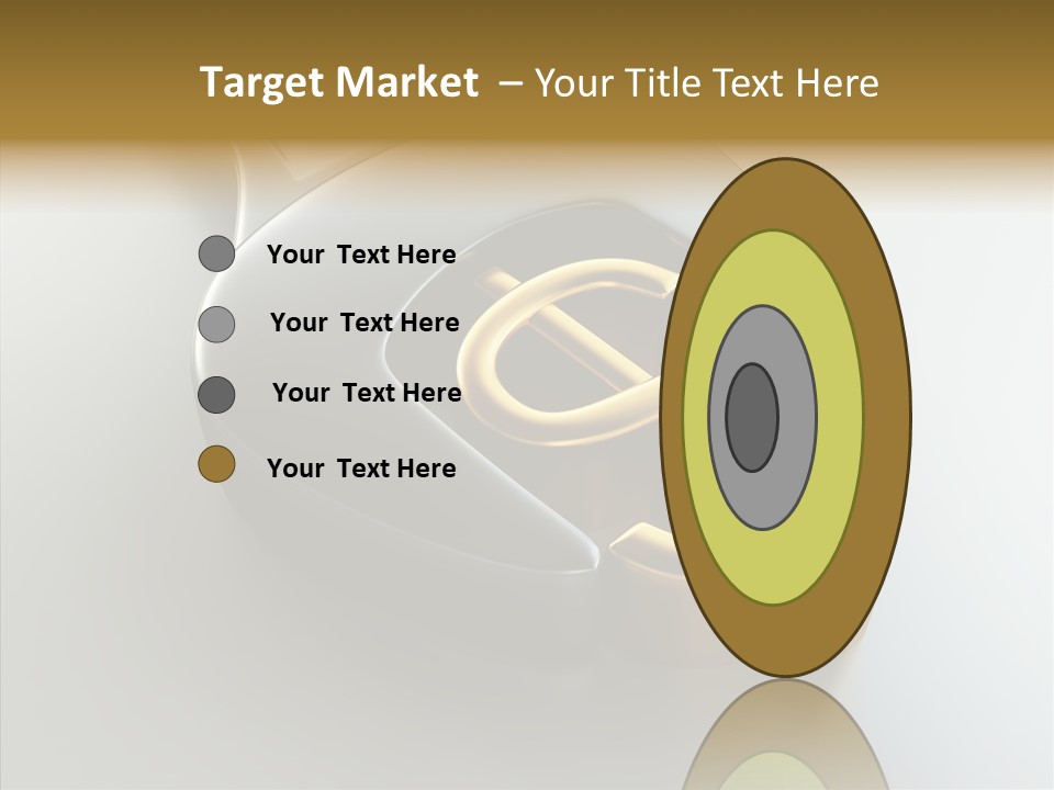 Illustration Investment Coin PowerPoint Template