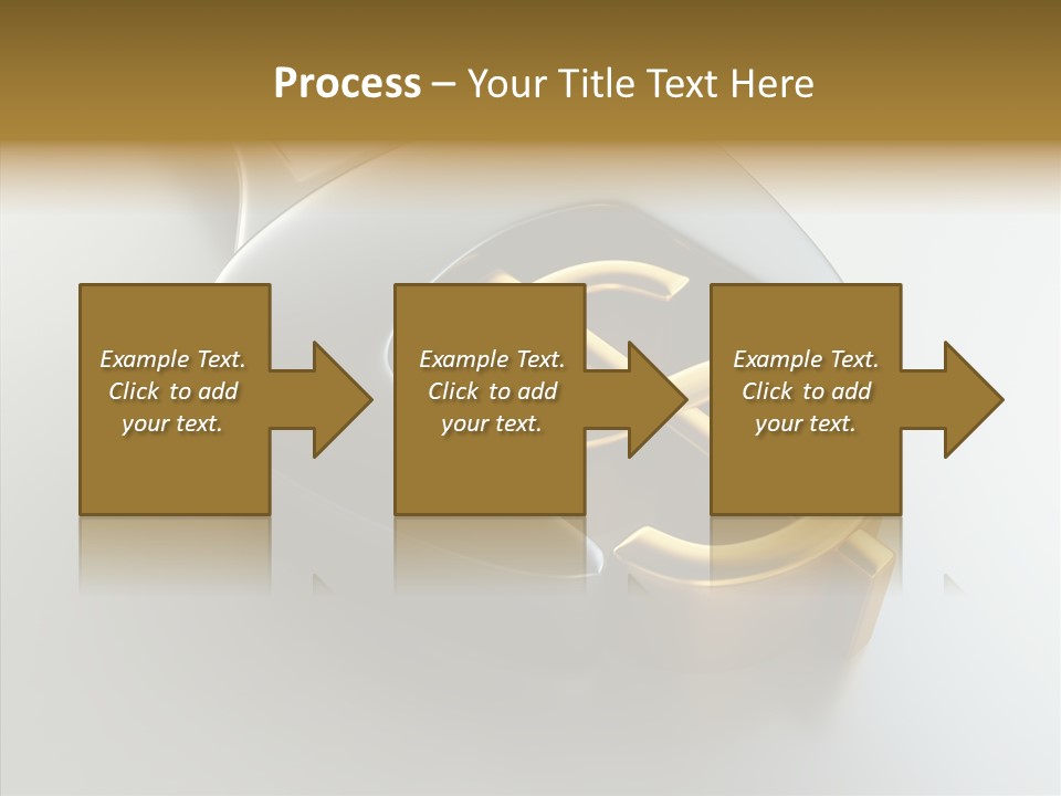 Illustration Investment Coin PowerPoint Template