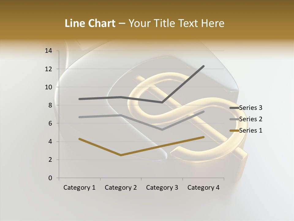 Illustration Investment Coin PowerPoint Template
