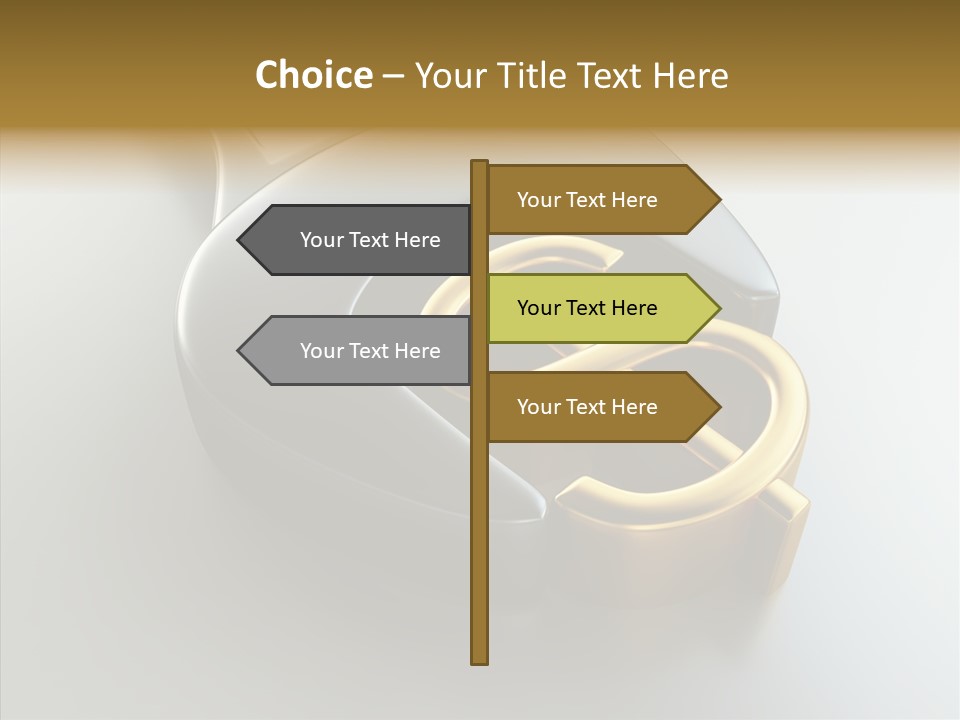 Illustration Investment Coin PowerPoint Template