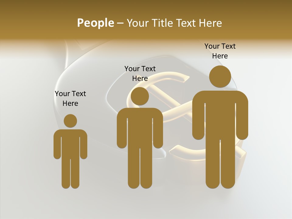 Illustration Investment Coin PowerPoint Template