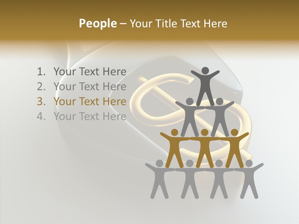 Illustration Investment Coin PowerPoint Template