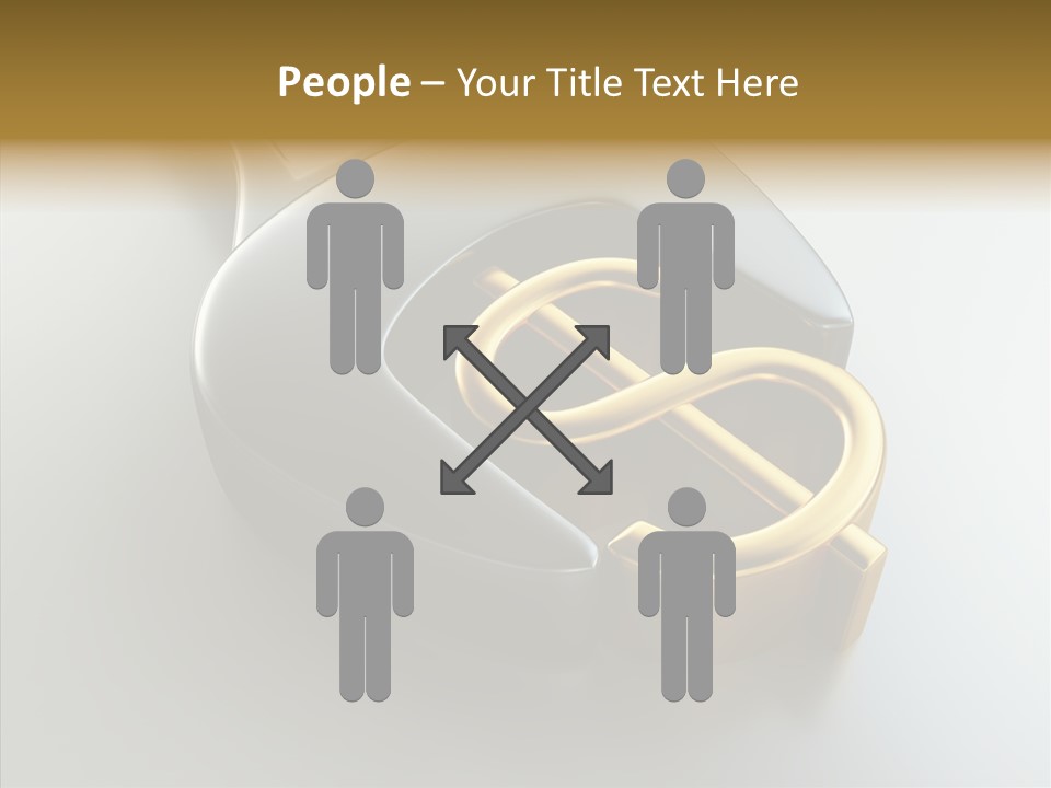 Illustration Investment Coin PowerPoint Template