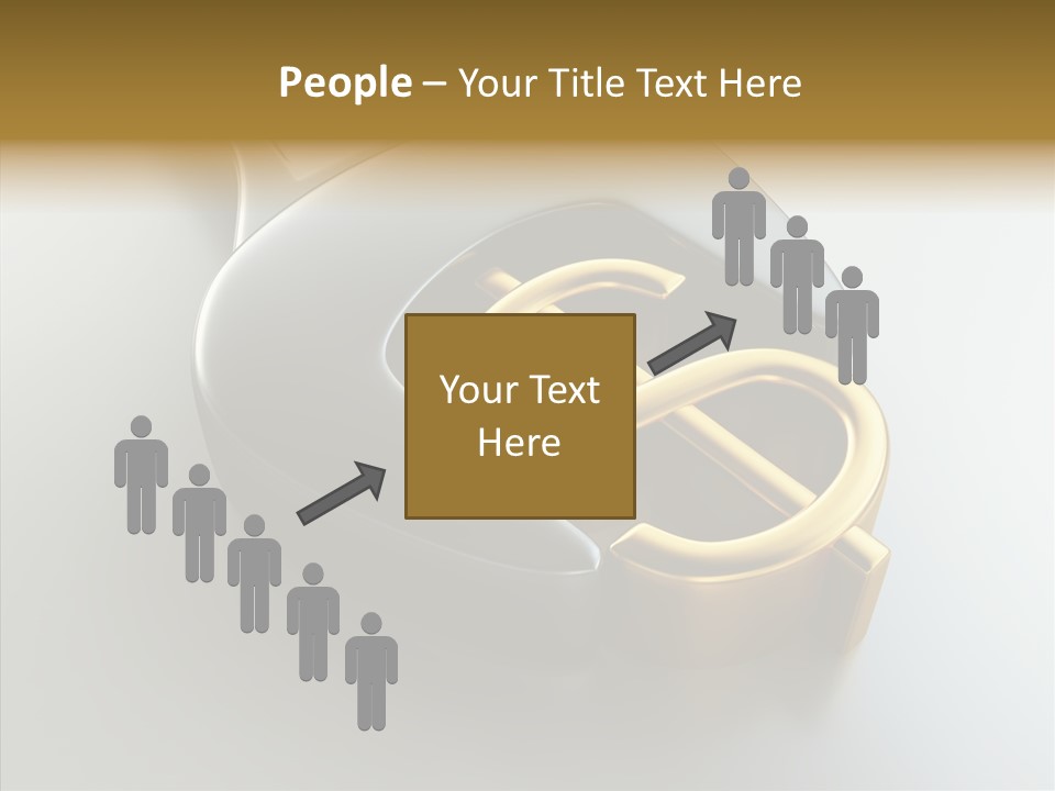 Illustration Investment Coin PowerPoint Template