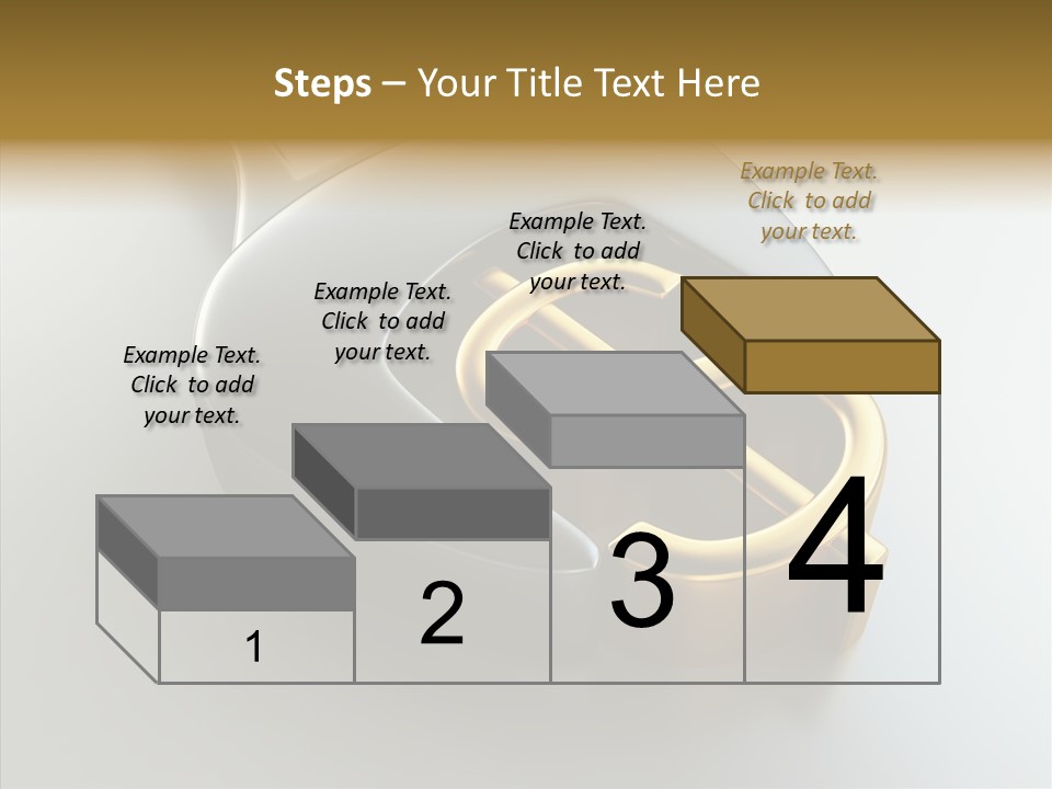 Illustration Investment Coin PowerPoint Template