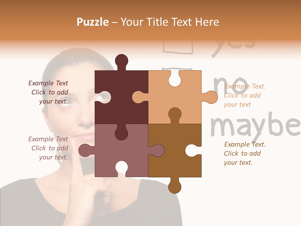 Positivity Sketching Positive PowerPoint Template